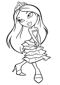 desenhos para colorir das Bratz - Página de colorir 60