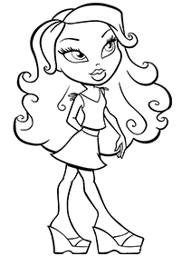 desenhos para colorir das Bratz - Página de colorir 61