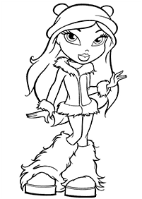 desenhos para colorir das Bratz - Página de colorir 63