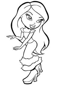 desenhos para colorir das Bratz - Página de colorir 67