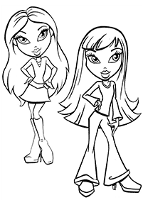 desenhos para colorir das Bratz - Página de colorir 70