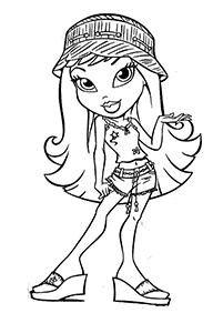 desenhos para colorir das Bratz - Página de colorir 73