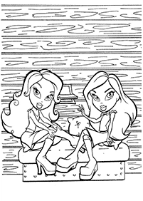 desenhos para colorir das Bratz - Página de colorir 74