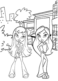 desenhos para colorir das Bratz - Página de colorir 75