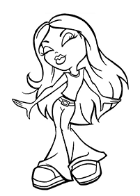 desenhos para colorir das Bratz - Página de colorir 8