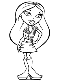 desenhos para colorir das Bratz - Página de colorir 80