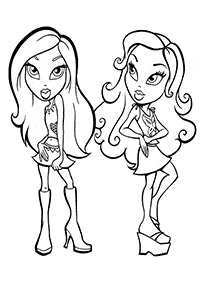 desenhos para colorir das Bratz - Página de colorir 84