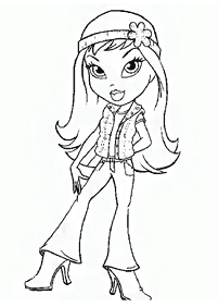 desenhos para colorir das Bratz - Página de colorir 86