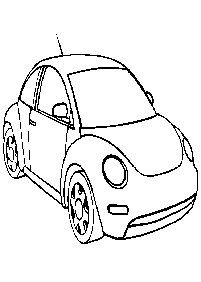 desenhos de carros para colorir - Página de colorir 45