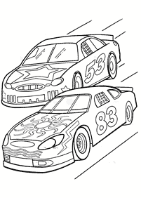 desenhos de carros para colorir - Página de colorir 52