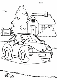 desenhos de carros para colorir - Página de colorir 63