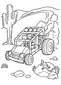 desenhos de carros para colorir - Página de colorir 68