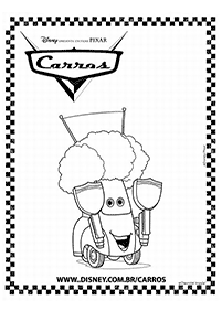 Desenhos para colorir de Carros (Disney) – Página de colorir 103