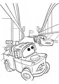 Desenhos para colorir de Carros (Disney) – Página de colorir 107