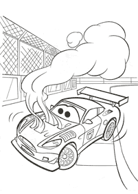 Desenhos para colorir de Carros (Disney) – Página de colorir 109