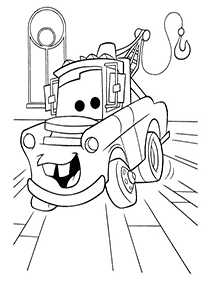 Desenhos para colorir de Carros (Disney) – Página de colorir 12