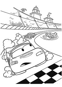 Desenhos para colorir de Carros (Disney) – Página de colorir 125