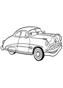 Desenhos para colorir de Carros (Disney) – Página de colorir 130