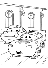 Desenhos para colorir de Carros (Disney) – Página de colorir 155