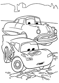 Desenhos para colorir de Carros (Disney) – Página de colorir 158