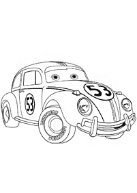 Desenhos para colorir de Carros (Disney) – Página de colorir 171