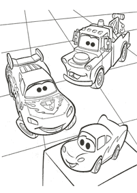 Desenhos para colorir de Carros (Disney) – Página de colorir 172