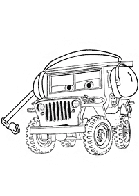 Desenhos para colorir de Carros (Disney) – Página de colorir 173