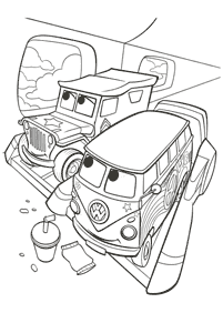 Desenhos para colorir de Carros (Disney) – Página de colorir 174