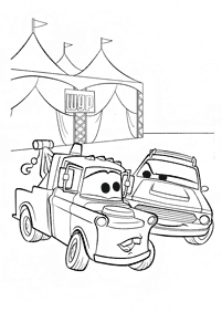 Desenhos para colorir de Carros (Disney) – Página de colorir 175