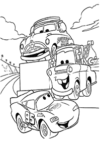 Desenhos para colorir de Carros (Disney) – Página de colorir 29