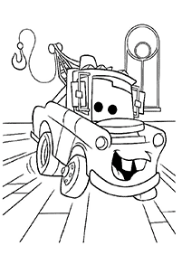 Desenhos para colorir de Carros (Disney) – Página de colorir 33
