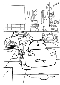 Desenhos para colorir de Carros (Disney) – Página de colorir 34