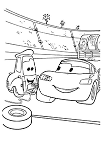 Desenhos para colorir de Carros (Disney) – Página de colorir 36