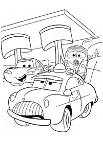Desenhos para colorir de Carros (Disney) – Página de colorir 39