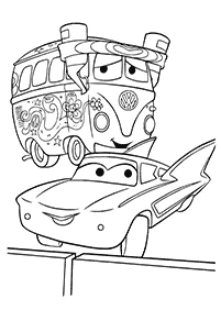 Desenhos para colorir de Carros (Disney) – Página de colorir 40