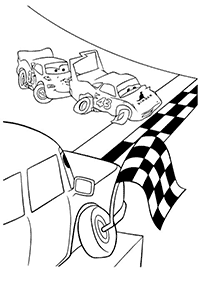 Desenhos para colorir de Carros (Disney) – Página de colorir 44