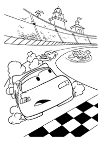 Desenhos para colorir de Carros (Disney) – Página de colorir 46