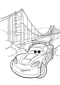 Desenhos para colorir de Carros (Disney) – Página de colorir 47