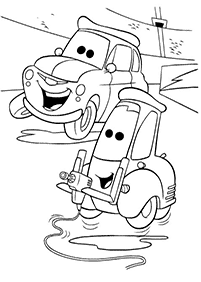 Desenhos para colorir de Carros (Disney) – Página de colorir 50