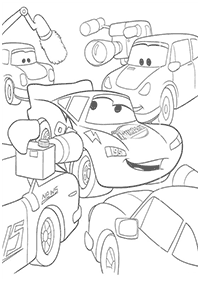 Desenhos para colorir de Carros (Disney) – Página de colorir 51