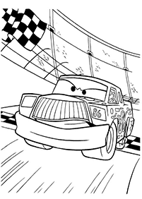 Desenhos para colorir de Carros (Disney) – Página de colorir 52