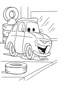 Desenhos para colorir de Carros (Disney) – Página de colorir 55