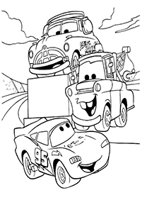 Desenhos para colorir de Carros (Disney) – Página de colorir 56