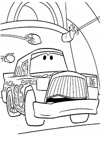 Desenhos para colorir de Carros (Disney) – Página de colorir 57