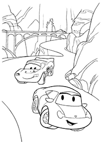 Desenhos para colorir de Carros (Disney) – Página de colorir 58