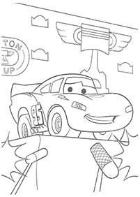Desenhos para colorir de Carros (Disney) – Página de colorir 59