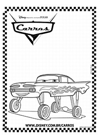 Desenhos para colorir de Carros (Disney) – Página de colorir 65