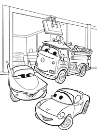 Desenhos para colorir de Carros (Disney) – Página de colorir 71