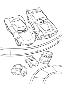 Desenhos para colorir de Carros (Disney) – Página de colorir 72
