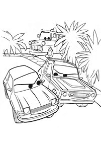Desenhos para colorir de Carros (Disney) – Página de colorir 74